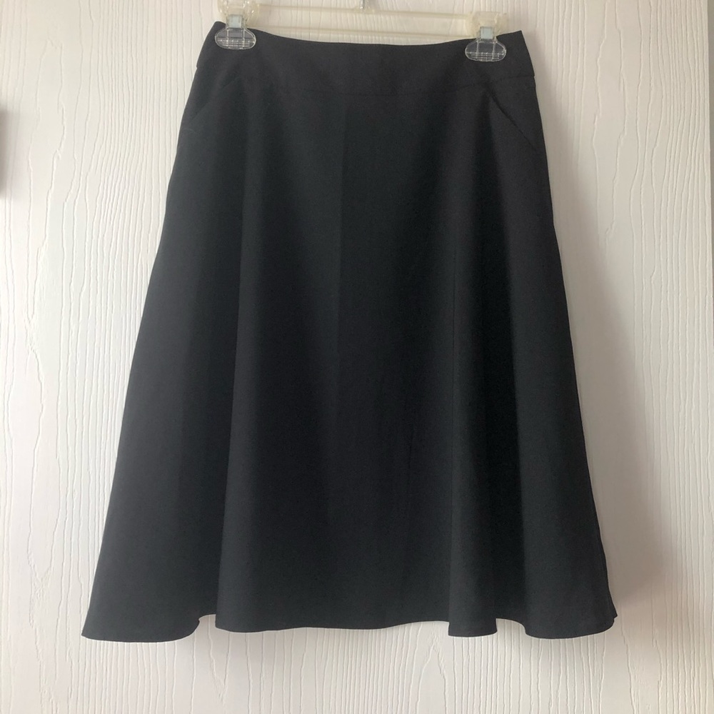 Flowy Midi Skirt with Pockets